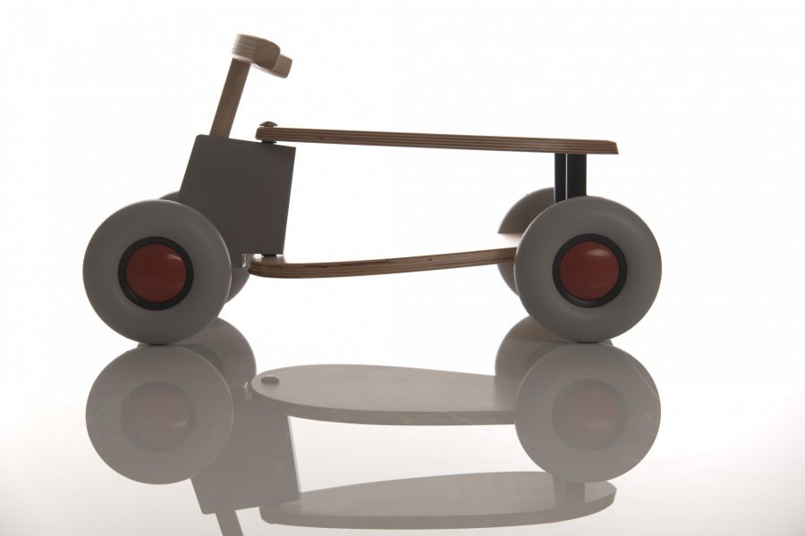 Αλογάκια & Περπατούρες Ξύλινο όχημα Kart Flix 3
