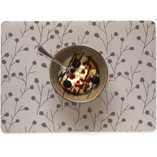 Lifestyle Placemat- Flower Twig- Dust