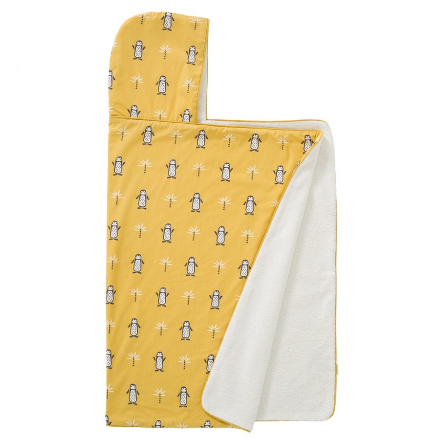 Lifestyle Πετσέτα με κουκούλα- Σχέδιο με πιγκουίνους