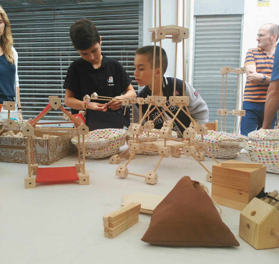 Δημιουργικά παιχνίδια & Κατασκευές Ξύλινο μίνι σετ κατασκευής- Trigonos 8