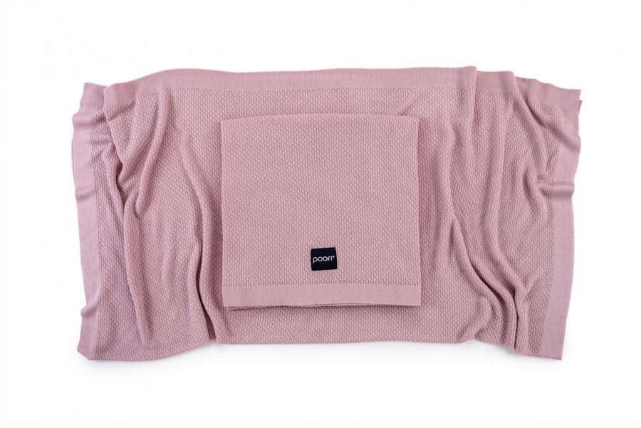 Lifestyle Λεπτή κουβέρτα από ίνες μπαμπού – Ροζ 2