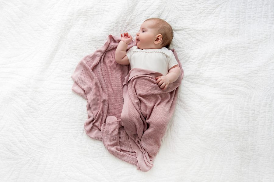 Lifestyle Λεπτή κουβέρτα από ίνες μπαμπού – Ροζ 3