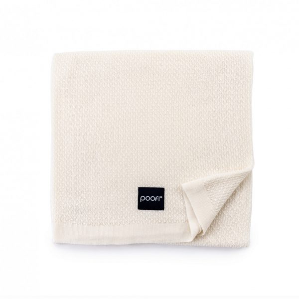 Βρεφικά Light Knitted Bamboo Blanket: Cream