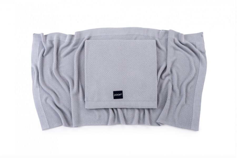 Lifestyle Λεπτή κουβέρτα από ίνες μπαμπού – Γκρι 2