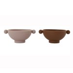 Lifestyle Tiny Inka Bowl – Pack of 2 in Caramel / Rose