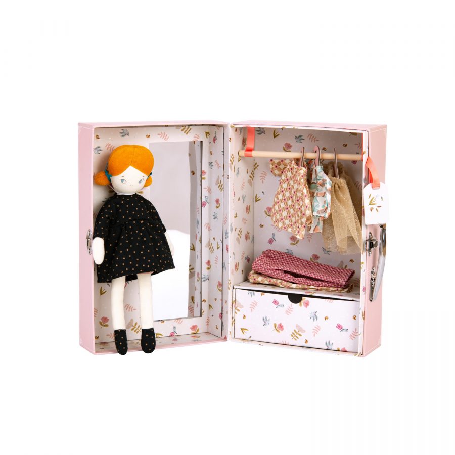 Κούκλες Η μικρή Παριζιέν με το Βαλιτσάκι της – Moulin Roty 3