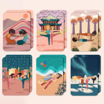 Kινητικά παιχνίδια IMYOGI Κάρτες Γιόγκα – Κινητικό παιχνίδι για δύο άτομα