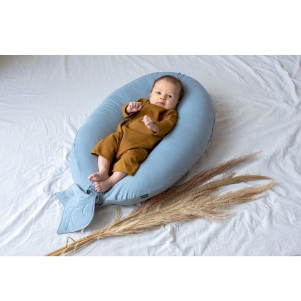 Baby & Mother Multipurpose Pregnancy Pillow NEST – Dusty blue