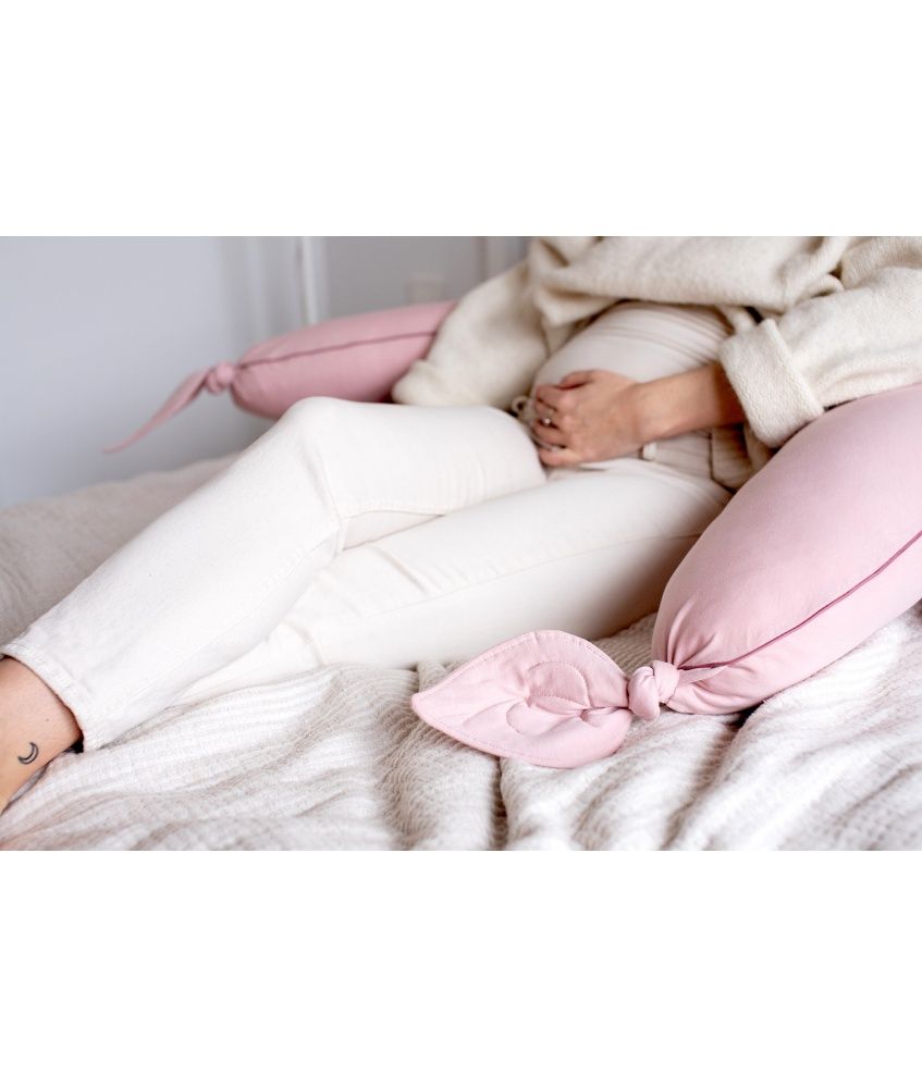 Βρεφικά Μαξιλάρι εγκυμοσύνης ΝEST – Ροζ (Peony) 3
