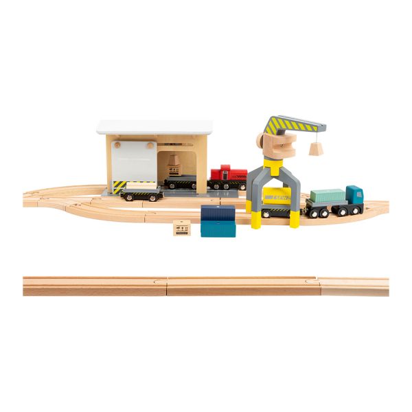 Toys Freight station with accessories