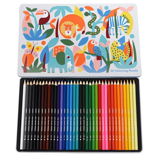 Arts & Crafts Wild Wonders Coloured Pencils 36